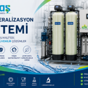 Demineralizasyon Sistemi ile endüstriyel yüksek saflıkta su üretimi sağlayan Ektaş Kimya Proses su arıtma sistemiSistemi ile endüstriyel yüksek saflıkta su üretimi sağlayan Ektaş Kimya Proses sistemi
